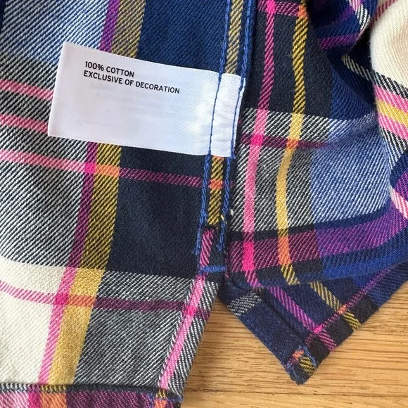 Duluth Trading Co Button Up Plaid Flannel Shirt Size Large Excellent Condition - Picture 6 of 9